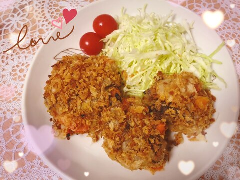 肉じゃがリメイク★揚げないコロッケ